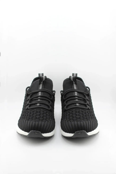 Bernie Mev Knit Mesh Athletic Sneakers with Textured Sole